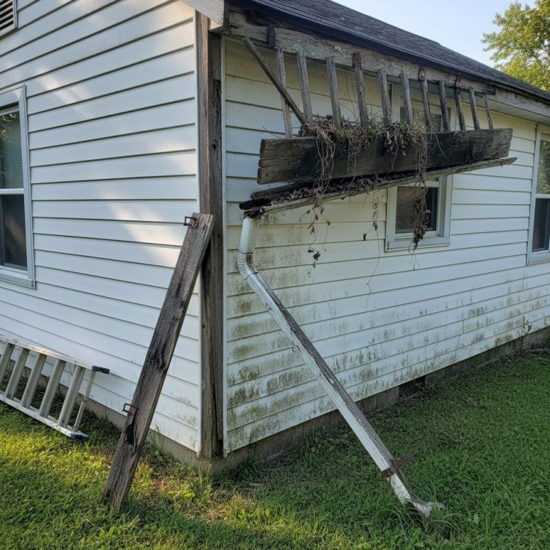 Barn Gutter Replacement
