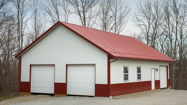Barn Downspout Repair in Fayetteville