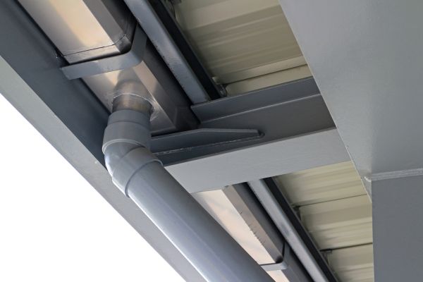 PVC Downspout Installation in Fayetteville
