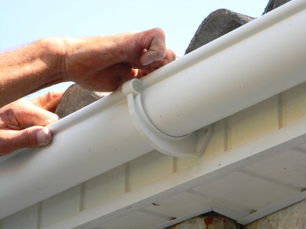 Plastic Gutter Repair in Fayetteville